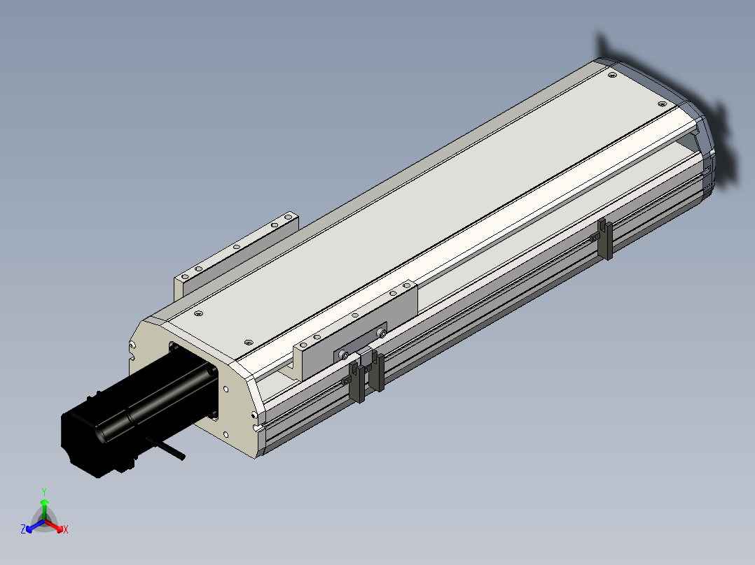 Toyo东佑达直线模组-ETH17-350-BC-M40B正等轴测图