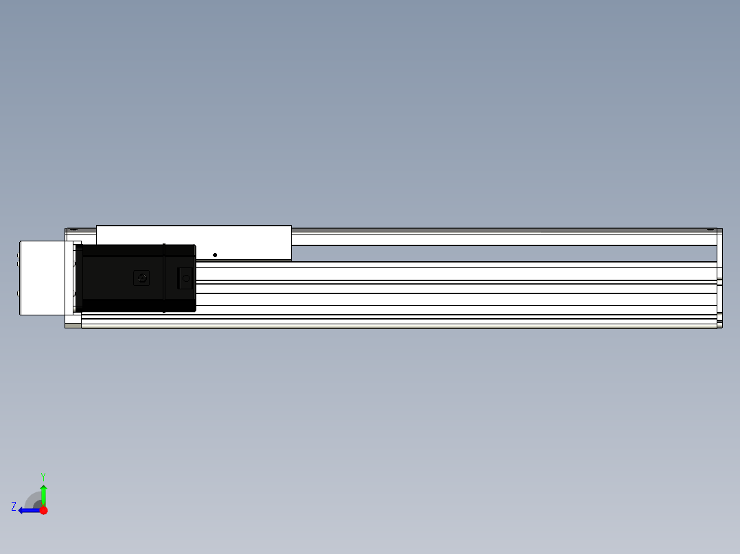 Toyo东佑达直线模组-ETH22-450-BL-750W右视图