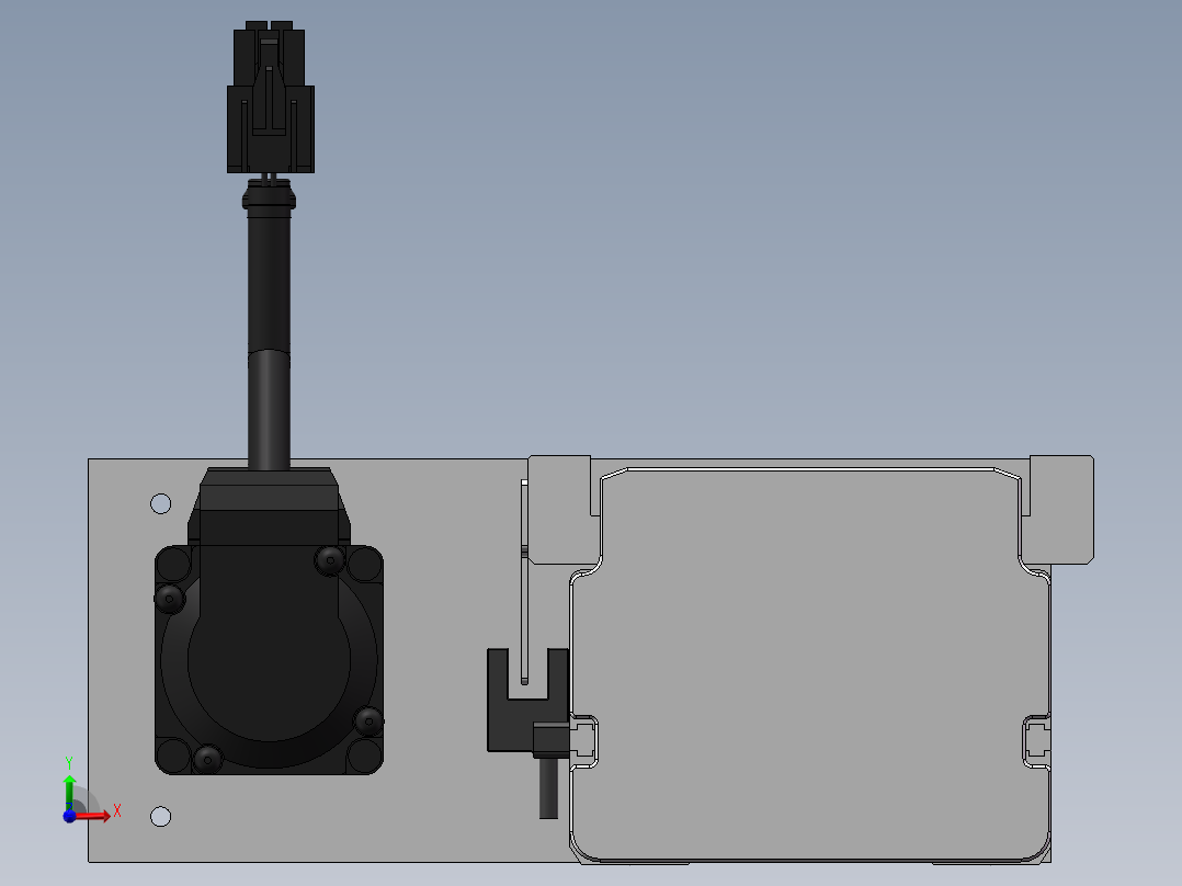 精密模组MY80S-T10-500L-P10B-BL-C4前视图