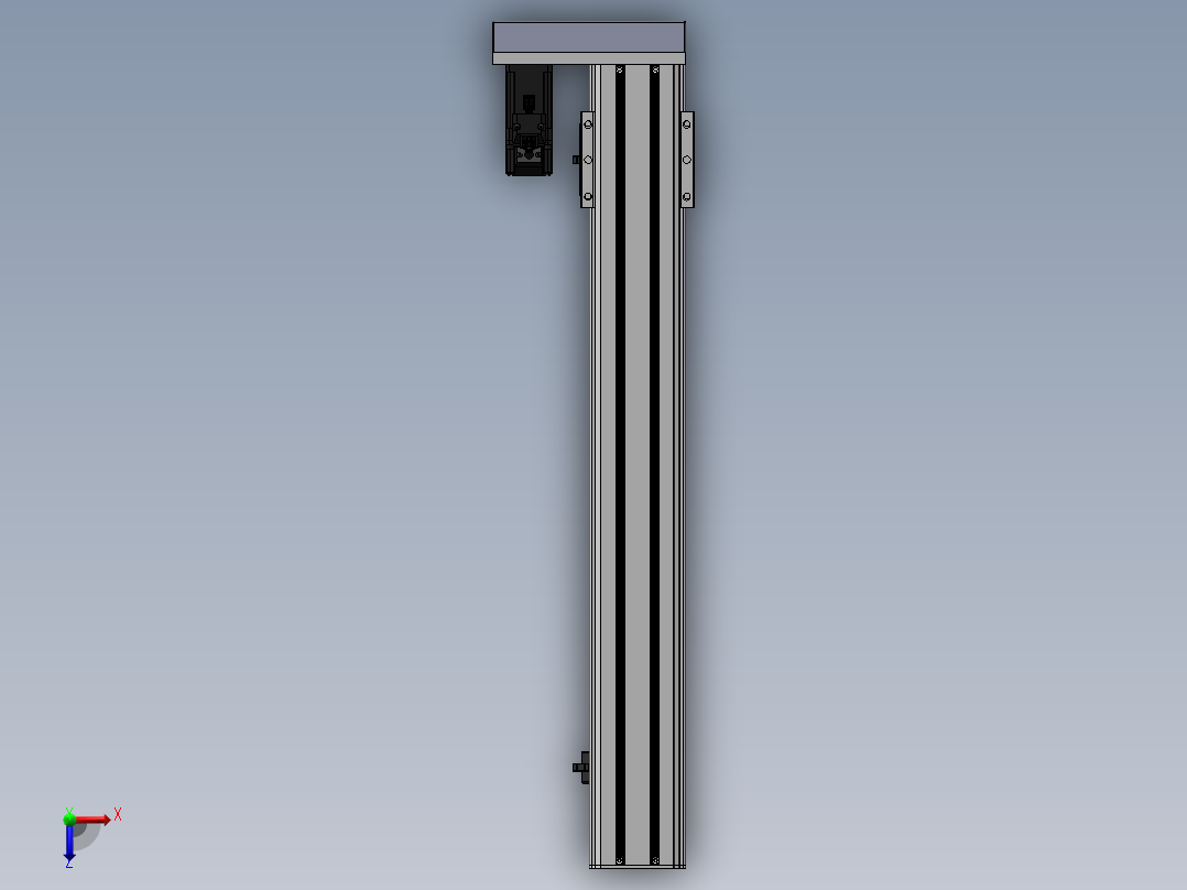 精密模组MY80S-T10-500L-P10B-BL-C4俯视图