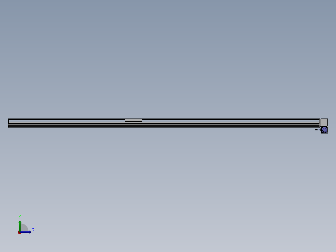 精密模组MT220-L150-3900-RD-M75-C4左视图