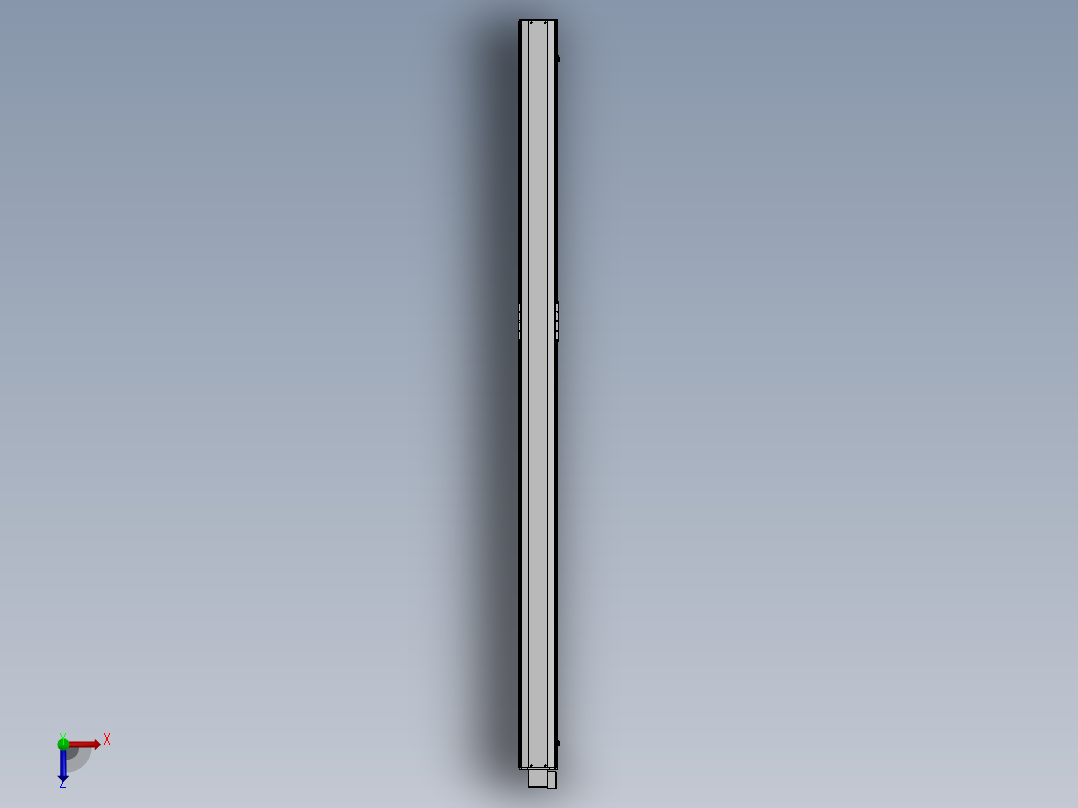 精密模组MT220-L150-3900-RD-M75-C4俯视图