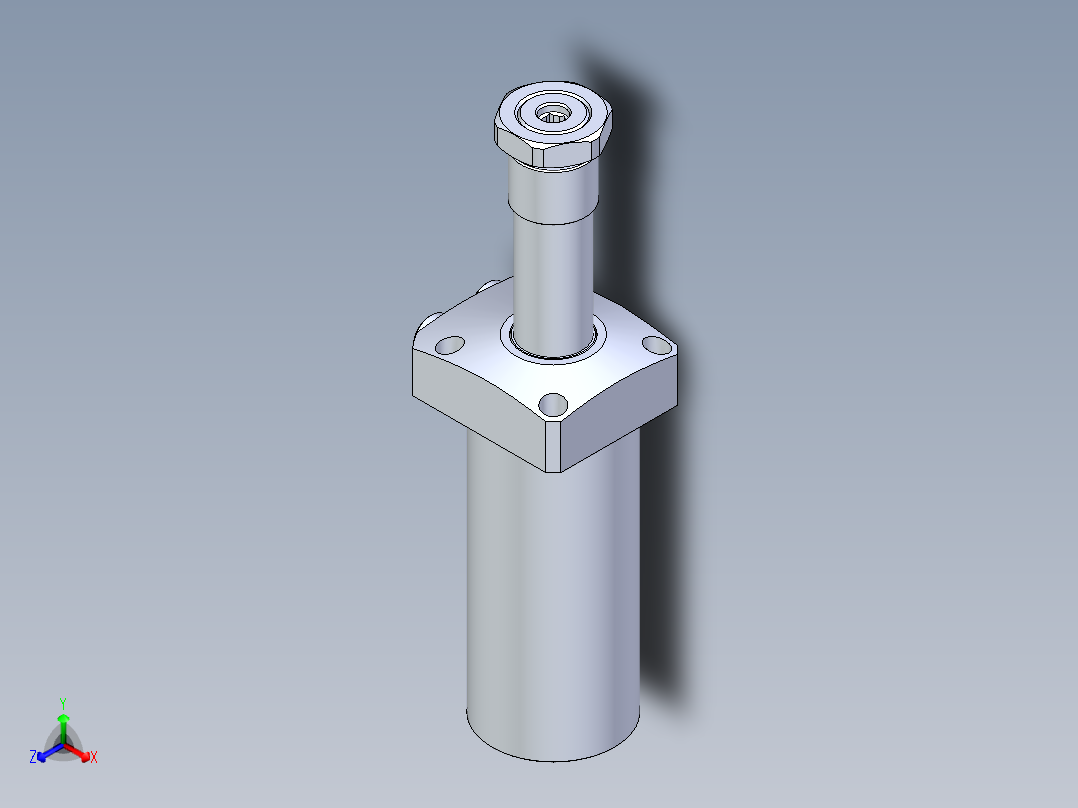 KOSMEKLHA0650-CL-Q45多系列多零件图纸模型主视图