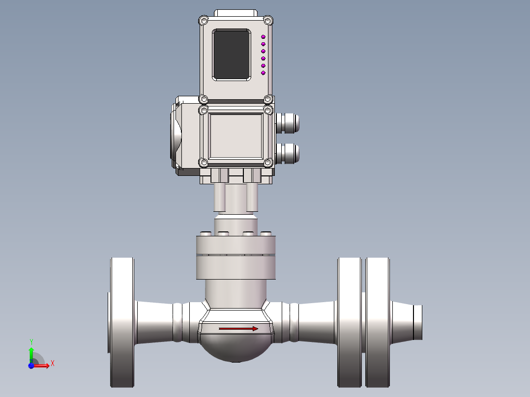 高压自控仪前视图