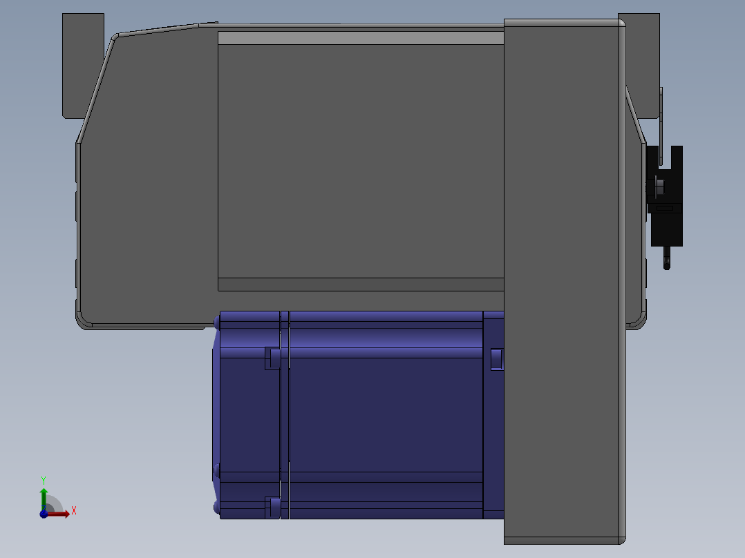 精密模组MT220-L150-300-RD-M75-C4前视图