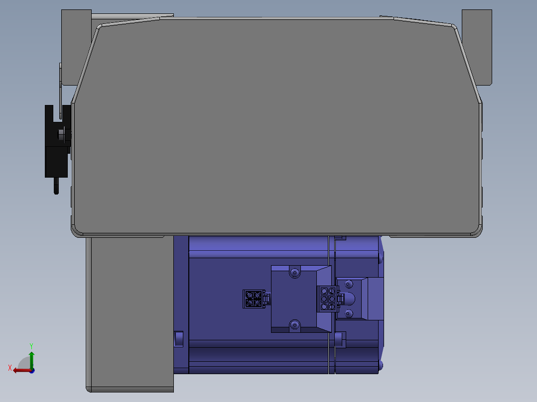 精密模组MT220-L150-300-RD-M75-C4后视图