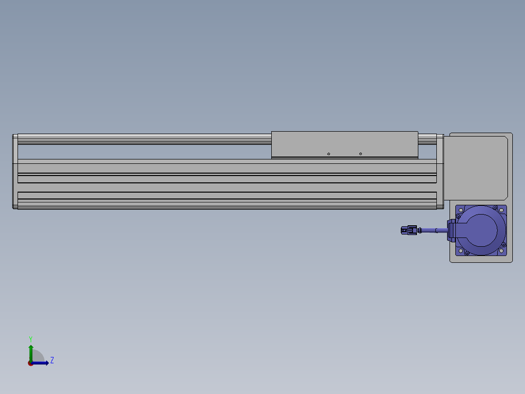 精密模组MT220-L150-300-RD-M75-C4左视图
