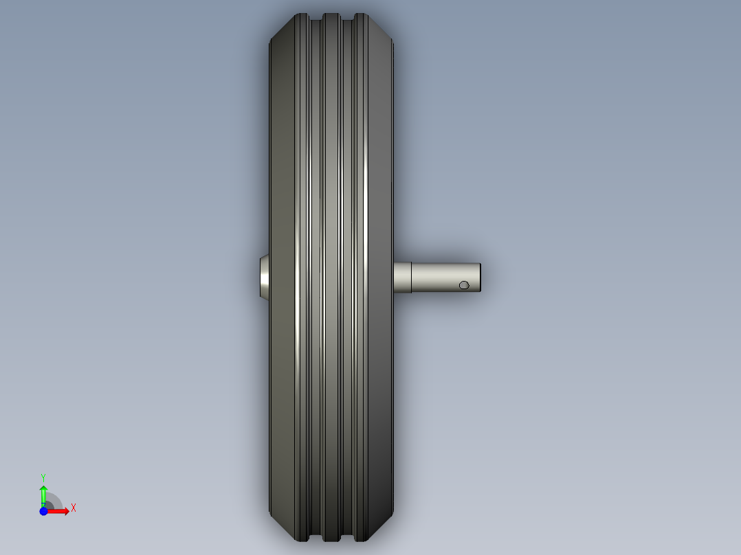 谷物泵螺旋输送器10英寸前视图