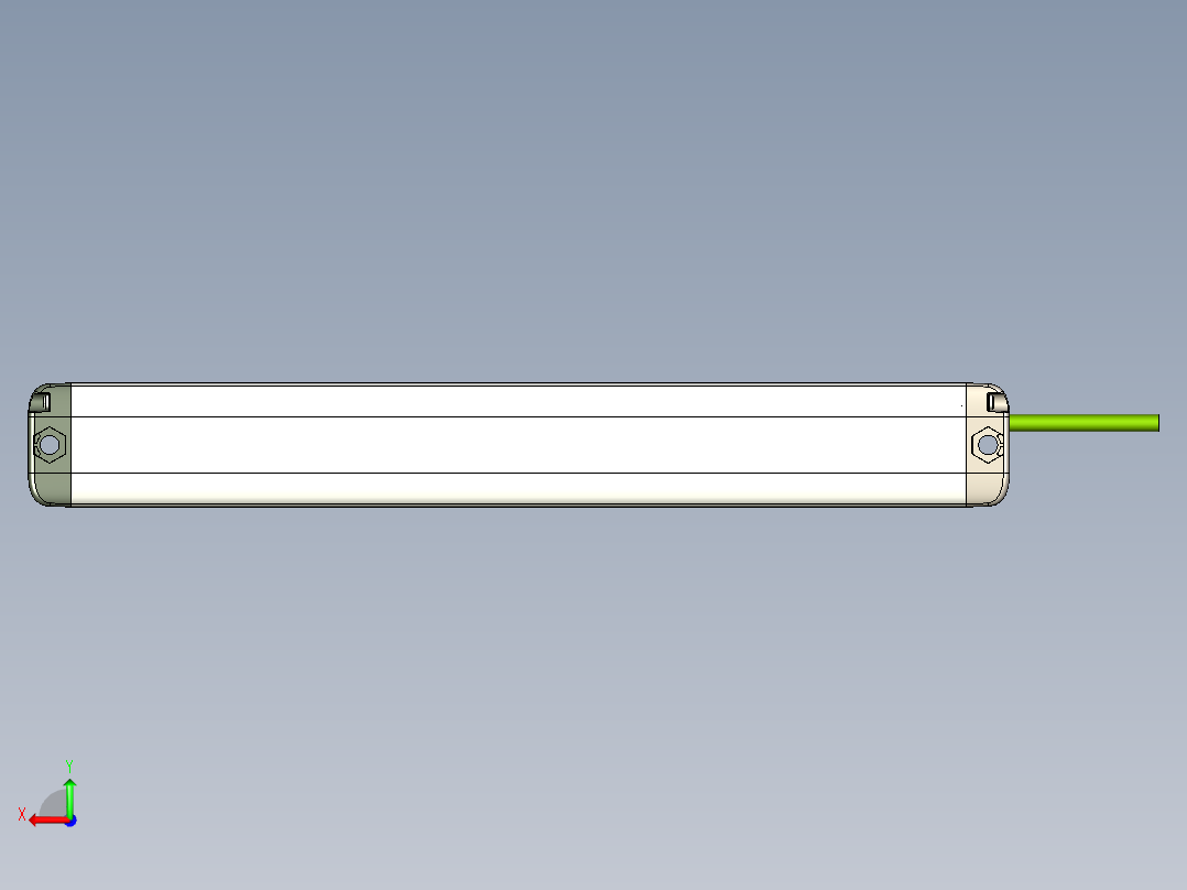 安全_区域传感器H2TLP1020_3D后视图