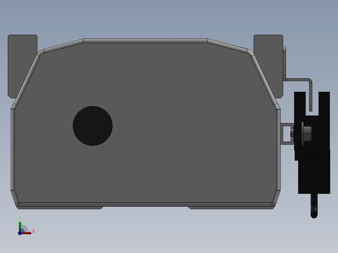 精密模组MY100-T10-250L-M-P10B-C4-C前视图