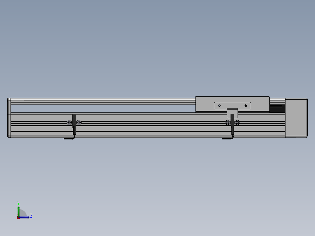 精密模组MY140-T10-300L-BL-P40B-C4-C左视图