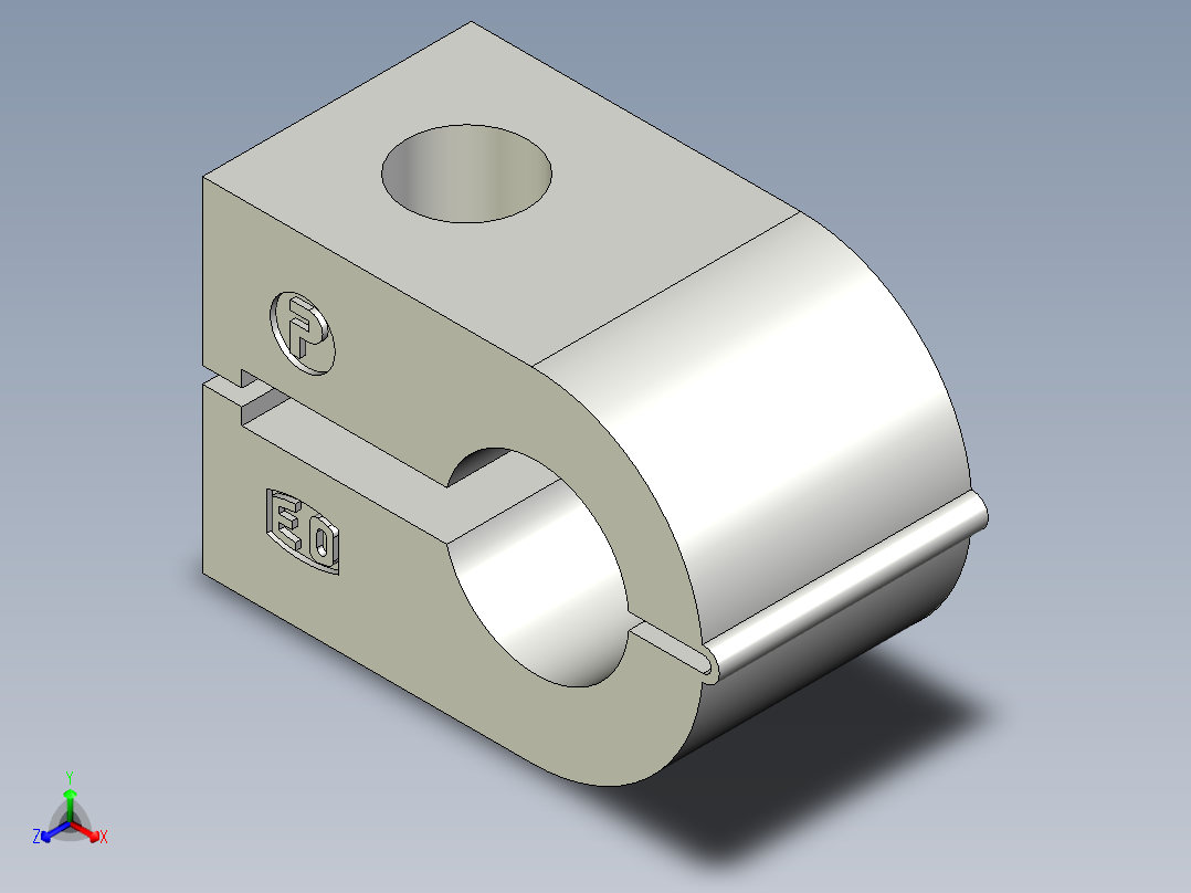 用于软管和硬管接头的工具RON210X正等轴测图
