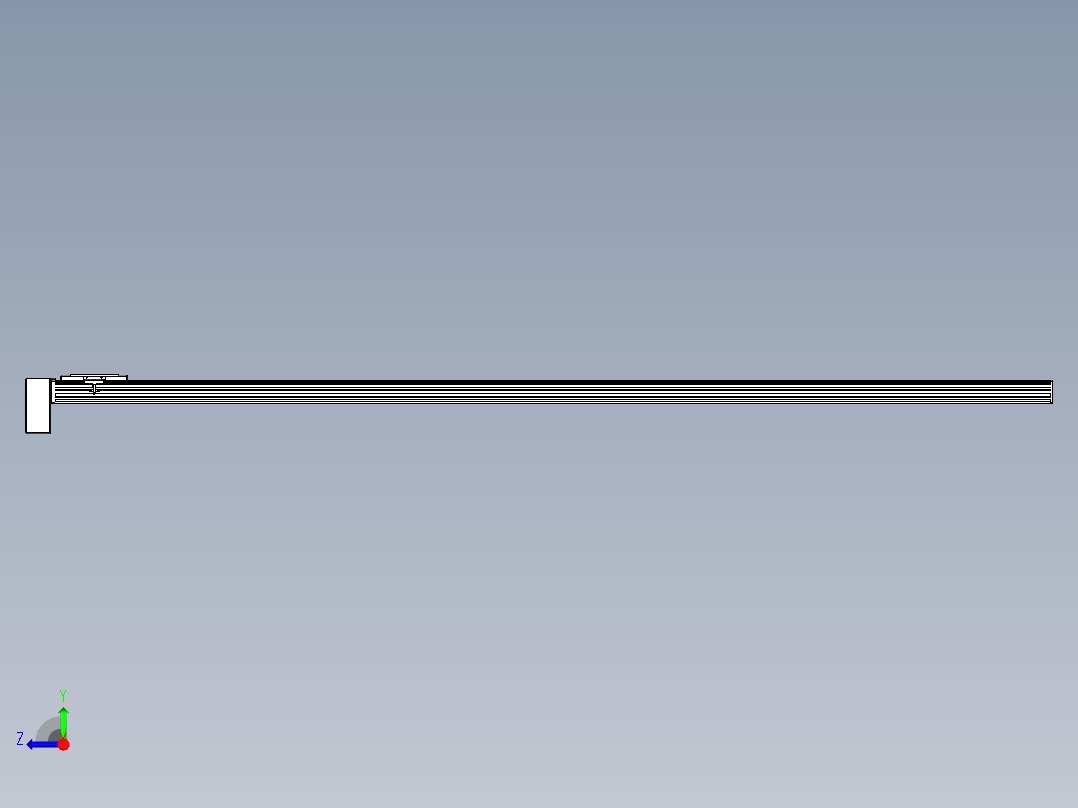 同步带全封闭直线模组TPA-HCB-14D-120-L2450-RP-C-P40-N3右视图
