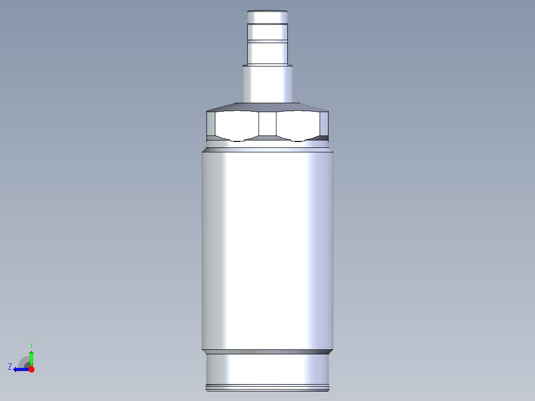 KOSMEKLD0262-xM-E多系列多零件图纸模型右视图