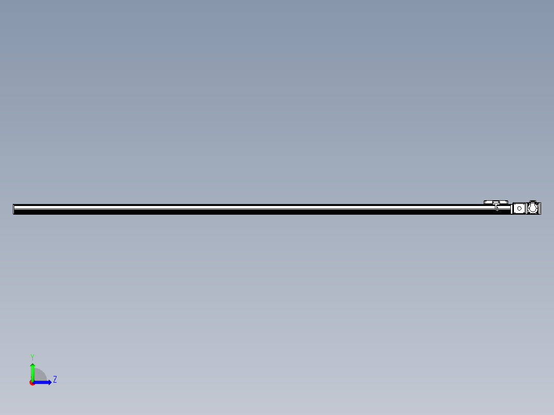 同步带全封闭直线模组TPA-HCB-105D-90-L2500-MR-C-P20-N3左视图