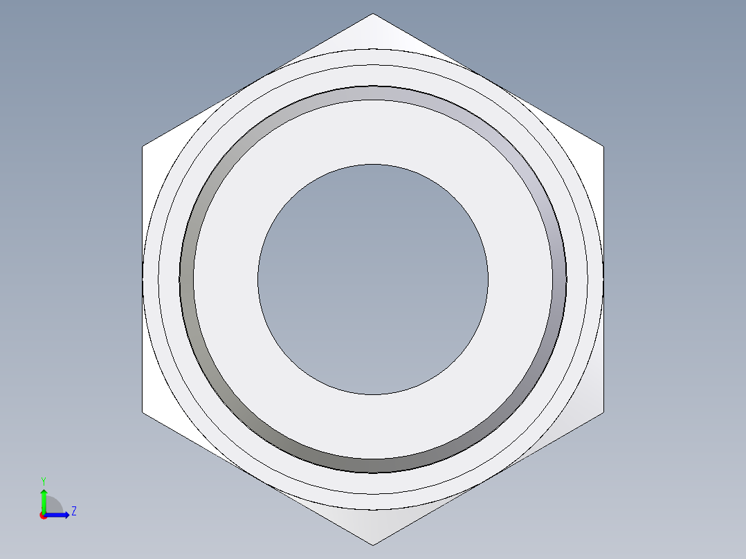 卡套式工业通用硬管接头EO_Male_Stud_connector_GE30SREDCF左视图