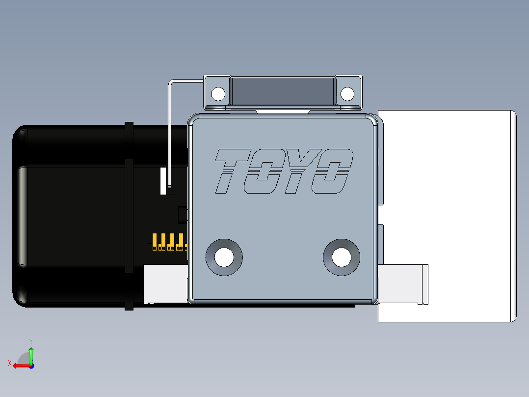 Toyo东佑达直线模组-M65-S-X52-1900-L-M40-C4后视图