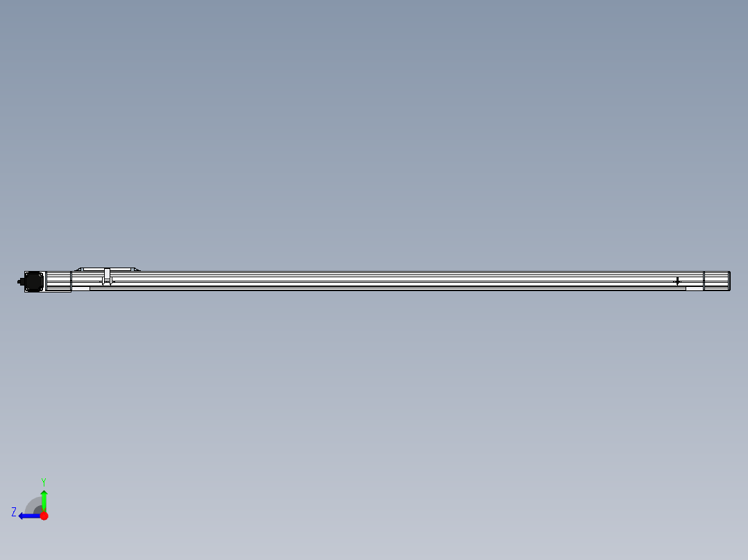 Toyo东佑达直线模组-M65-S-X52-1900-L-M40-C4右视图
