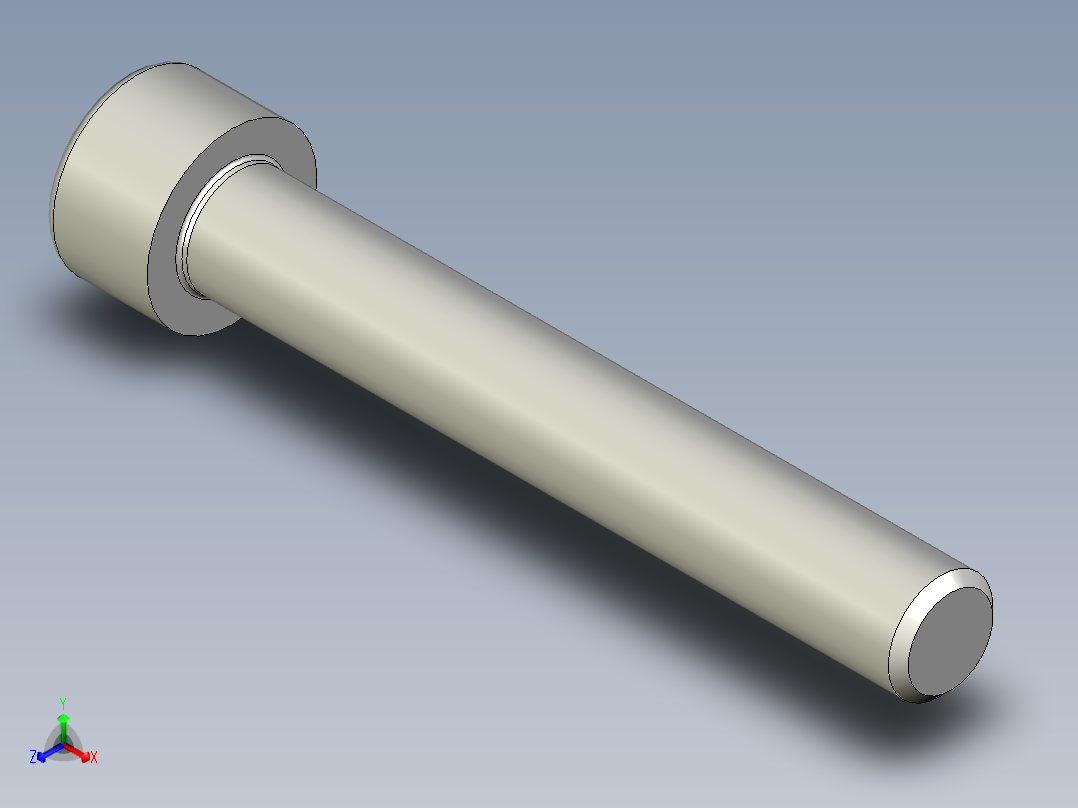 内六角螺钉-BOLT-M8-55-36-8-13-8-R0.8.stp主视图