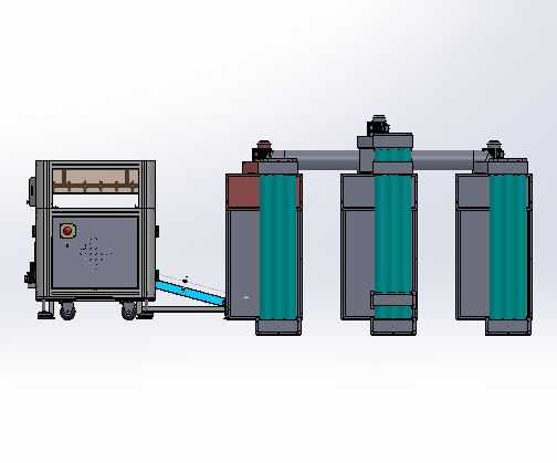 智能自动烘干产线设备
