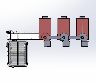 智能自动烘干产线设备