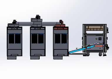 智能自动烘干产线设备