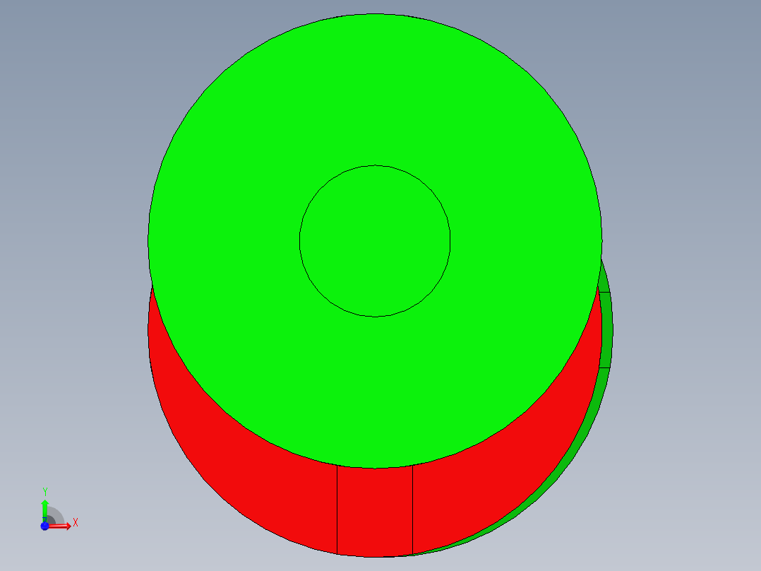 oldham联轴器前视图
