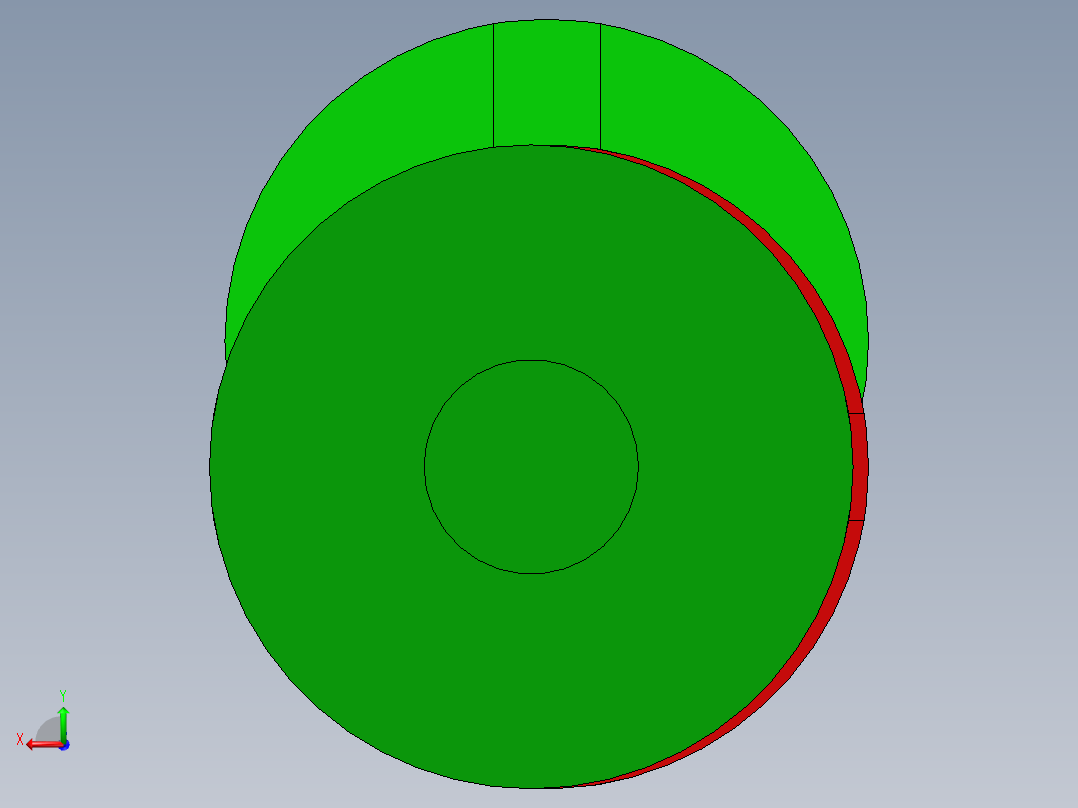 oldham联轴器后视图