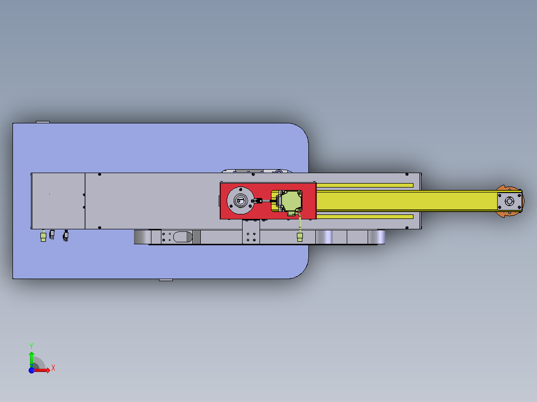 F949 冲床自动上下料机械手前视图