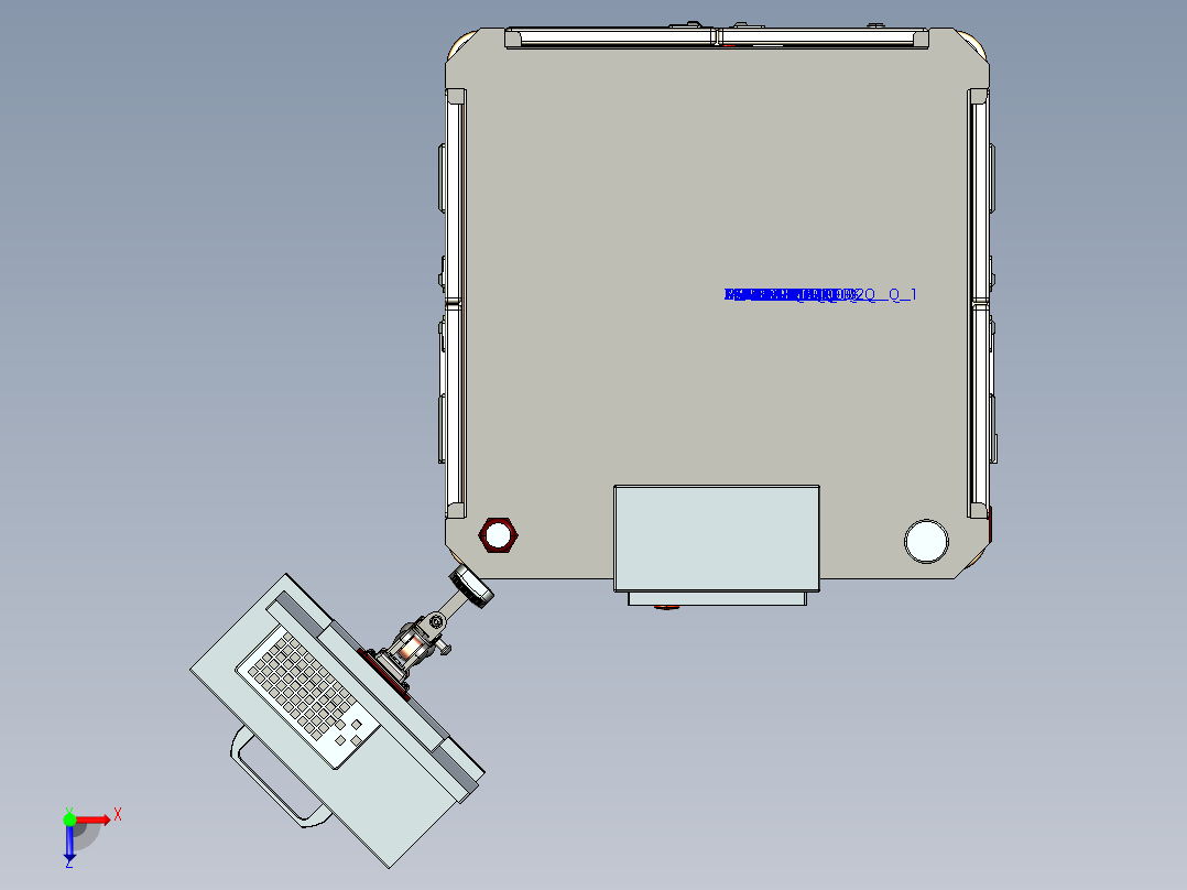 自动化手表外壳检测设备pro5.0.zip俯视图
