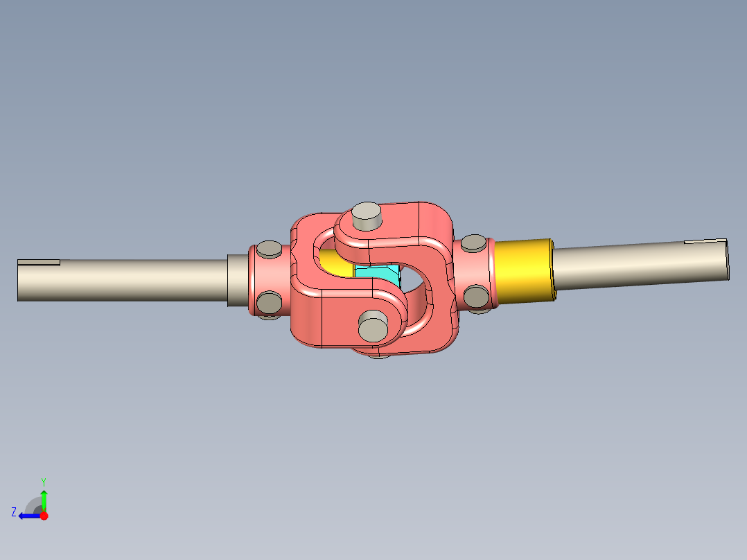 通用连接右视图