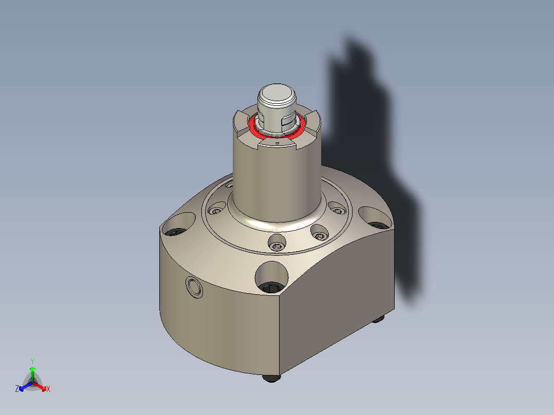 KOSMEKSFA3000-G0N-130-H75多系列多零件图纸模型多系列多零件图纸模型正等轴测图