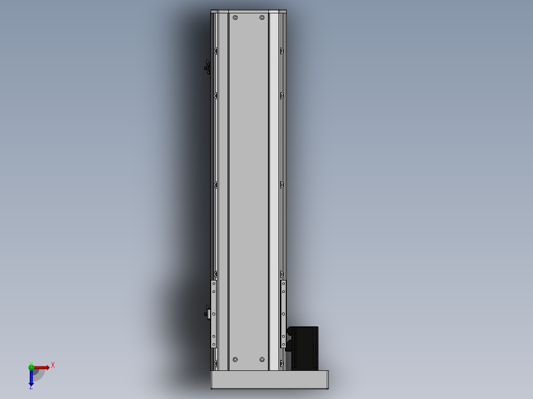 精密模组MY170-T10-550L-BL-P75B-C4-C俯视图