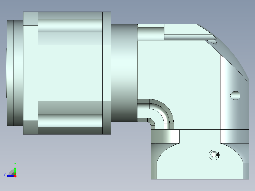 直齿孔ZPLX142-L2 22-110-145-M8.stp右视图