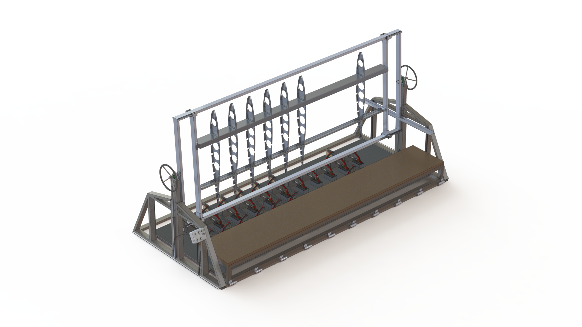 机翼装配工作台