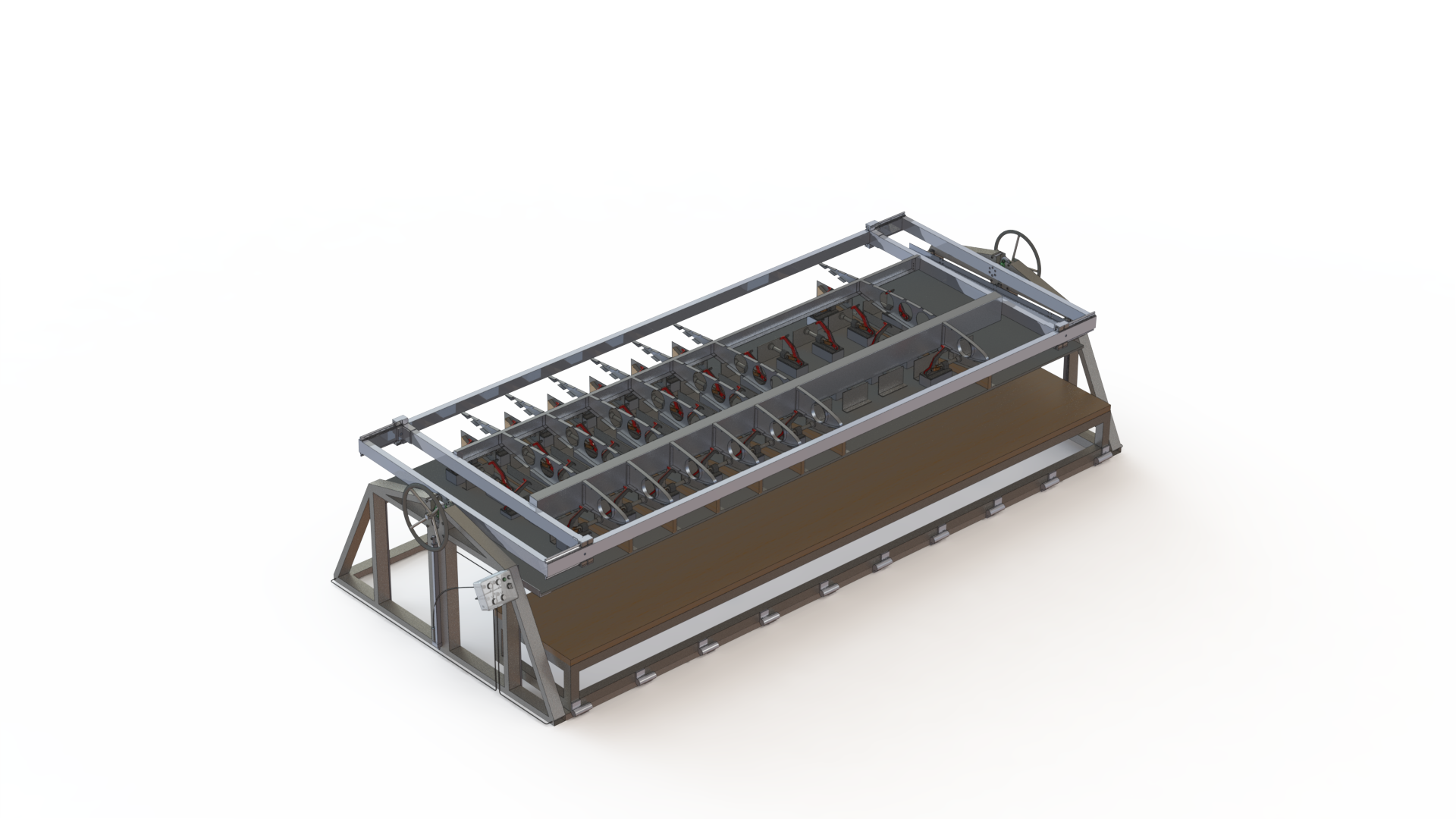 机翼装配工作台