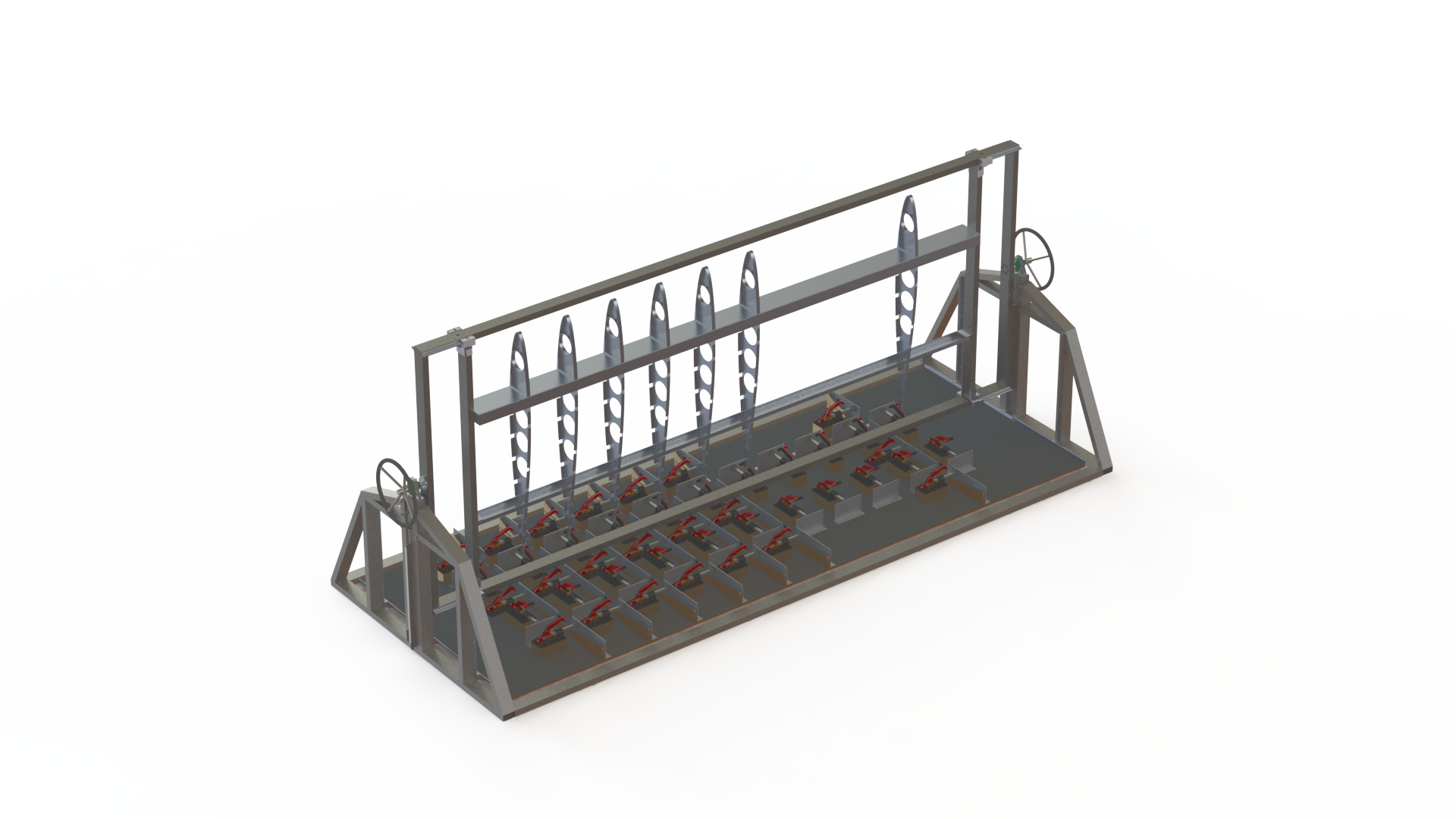 机翼装配工作台