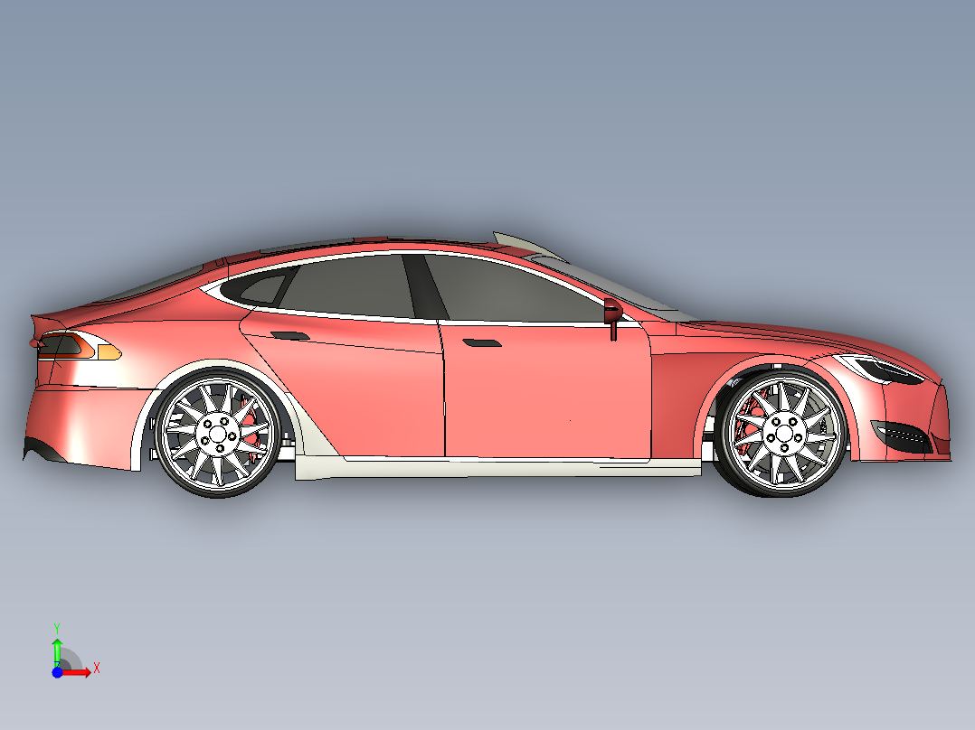 特斯拉tesla Moodel 3==1544113==vip前视图