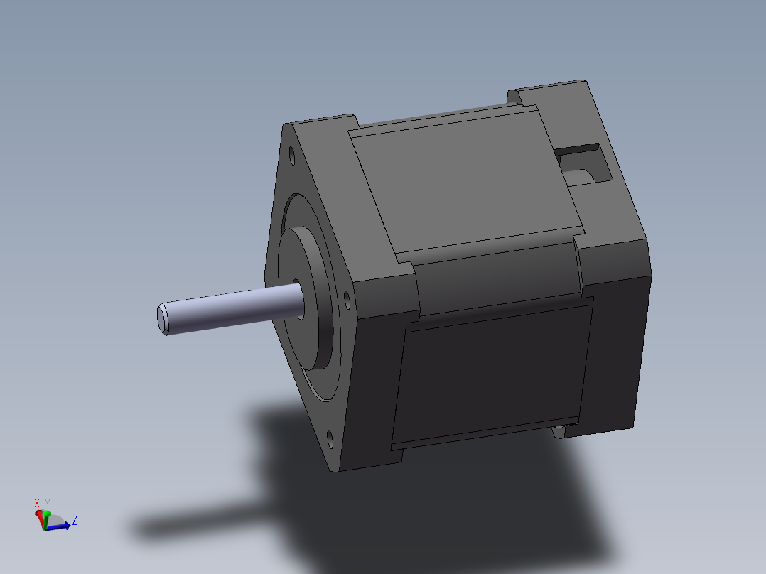 雷赛步进电机42CM06主视图