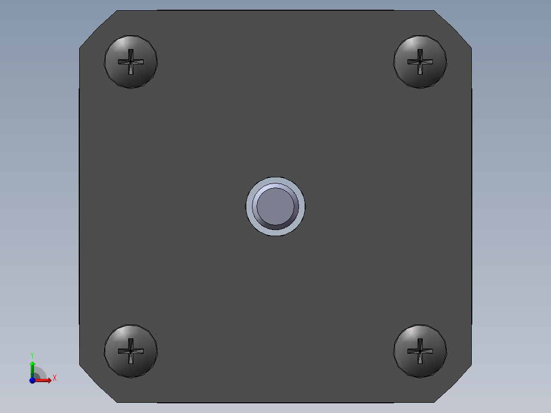 雷赛步进电机42CM06前视图