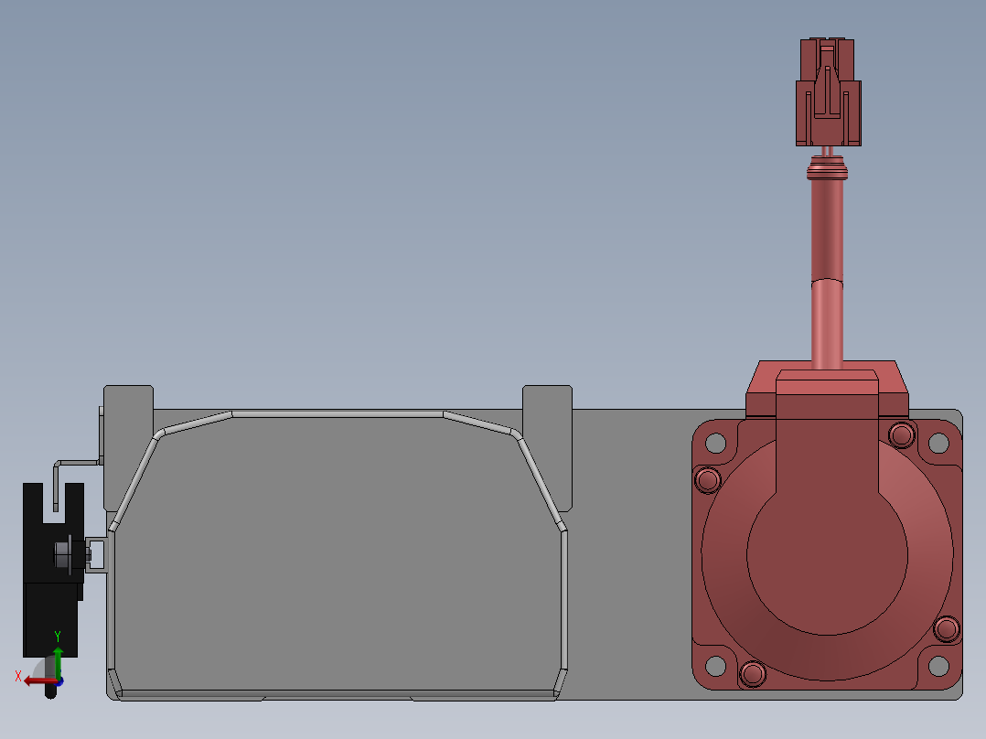 精密模组MY120-T10-400L-BR-P20B-C4-C后视图