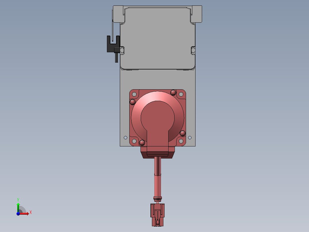 精密模组MY80S-T10-350L-P20B-BM-C4前视图