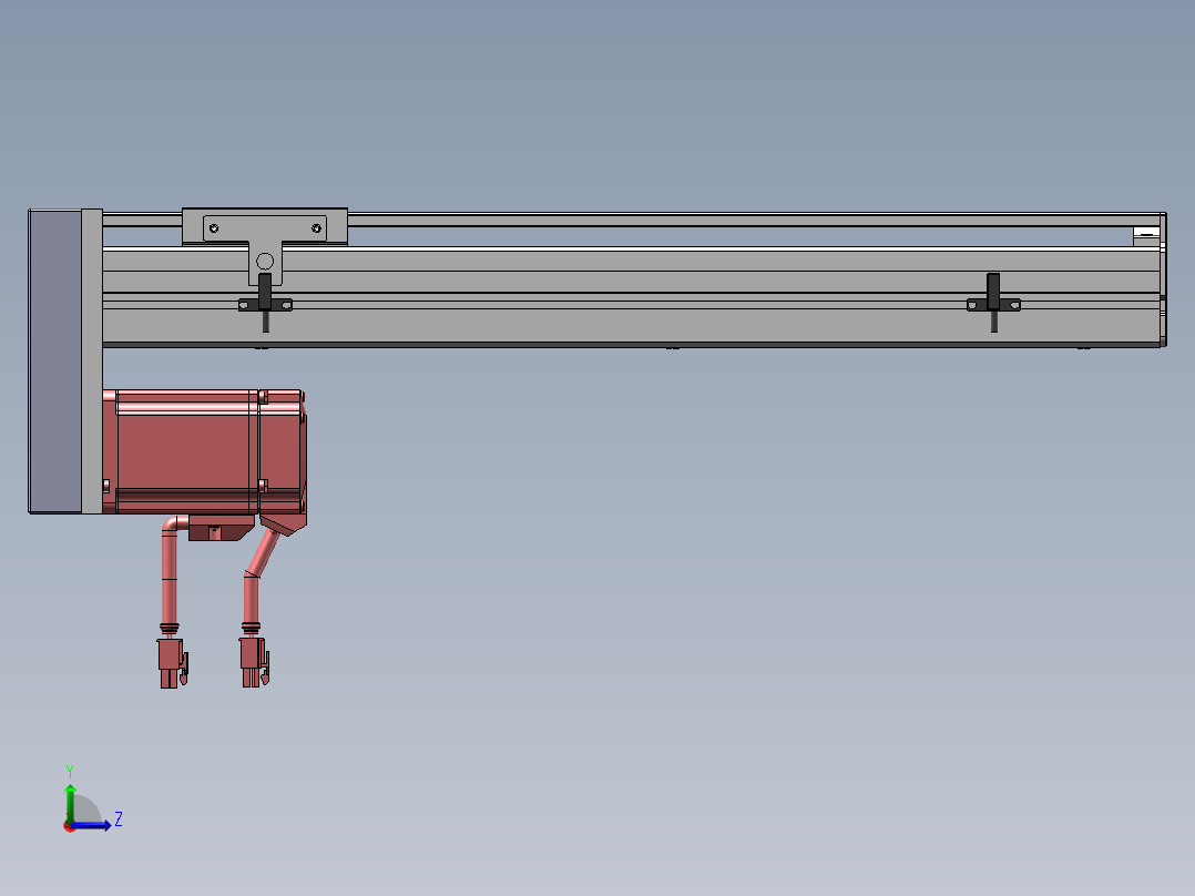 精密模组MY80S-T10-350L-P20B-BM-C4左视图