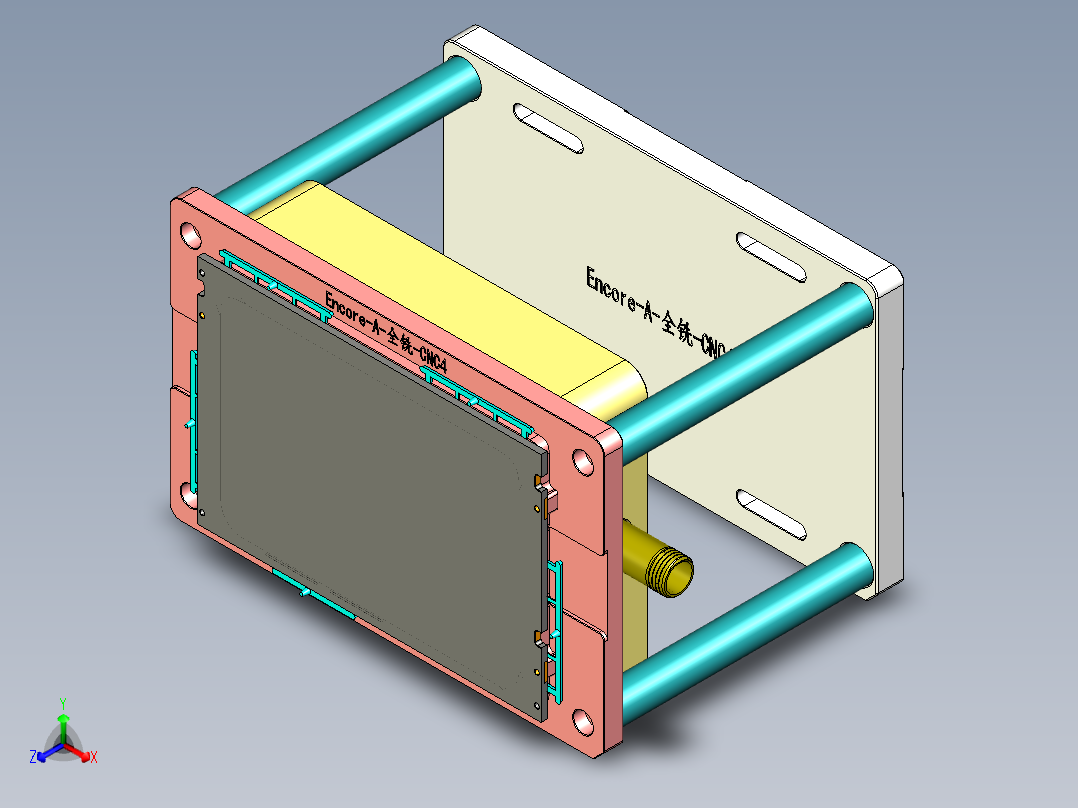 Encore-A-QX-CNC4-0523正等轴测图