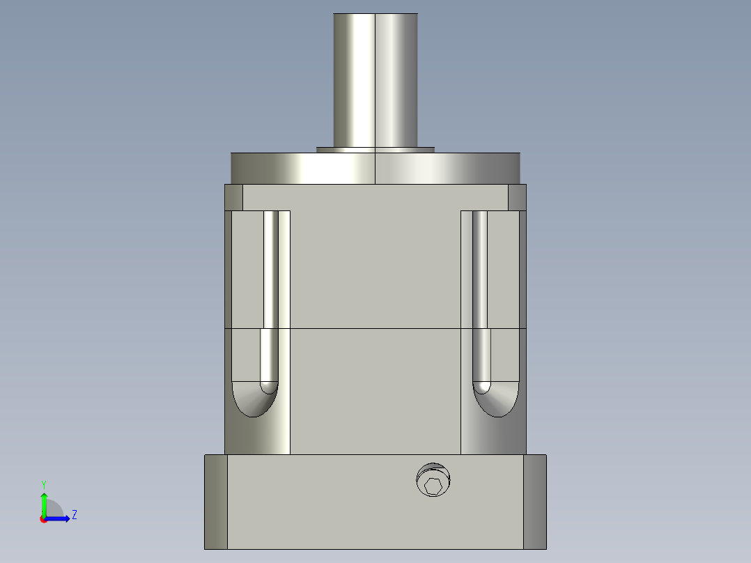 斜齿PGH115-L1 28-110-145-M8-130WZ-8B.STEP左视图