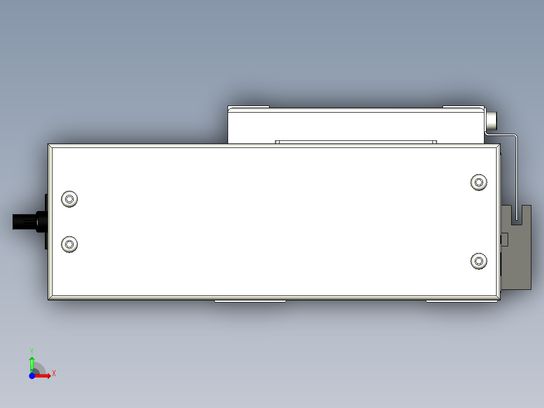 Toyo东佑达直线模组-ECH14-750-BR-200W前视图