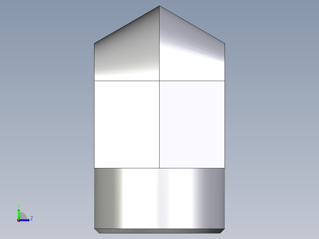 卡套式工业通用硬管接头EO_Union_elbow_W25SCFX左视图