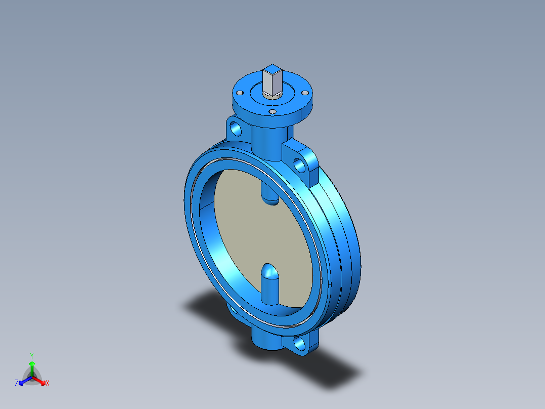 阀门模型WD71X-I_[250]正等轴测图