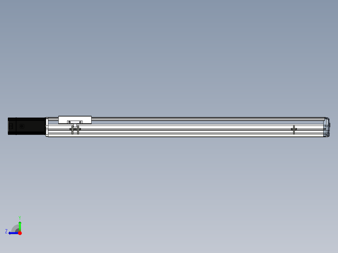 Toyo东佑达直线模组-ETH17-1050-BC-M75B右视图