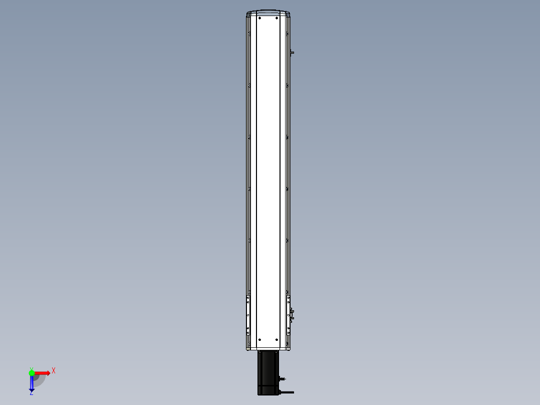 Toyo东佑达直线模组-ETH17-1050-BC-M75B俯视图